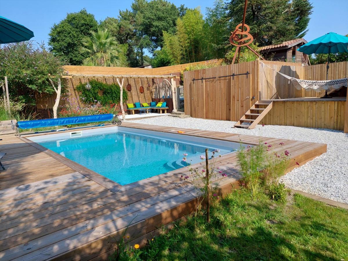Villa Hossegor - 4 Etoiles, 6 Chambres - 5 Salles De Bains - Piscine Chauffee 5 Mn Des Plages سورت-هوسيغور المظهر الخارجي الصورة
